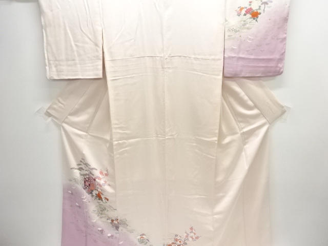 Japanese Kimono / Homongi Tsukesake Silk